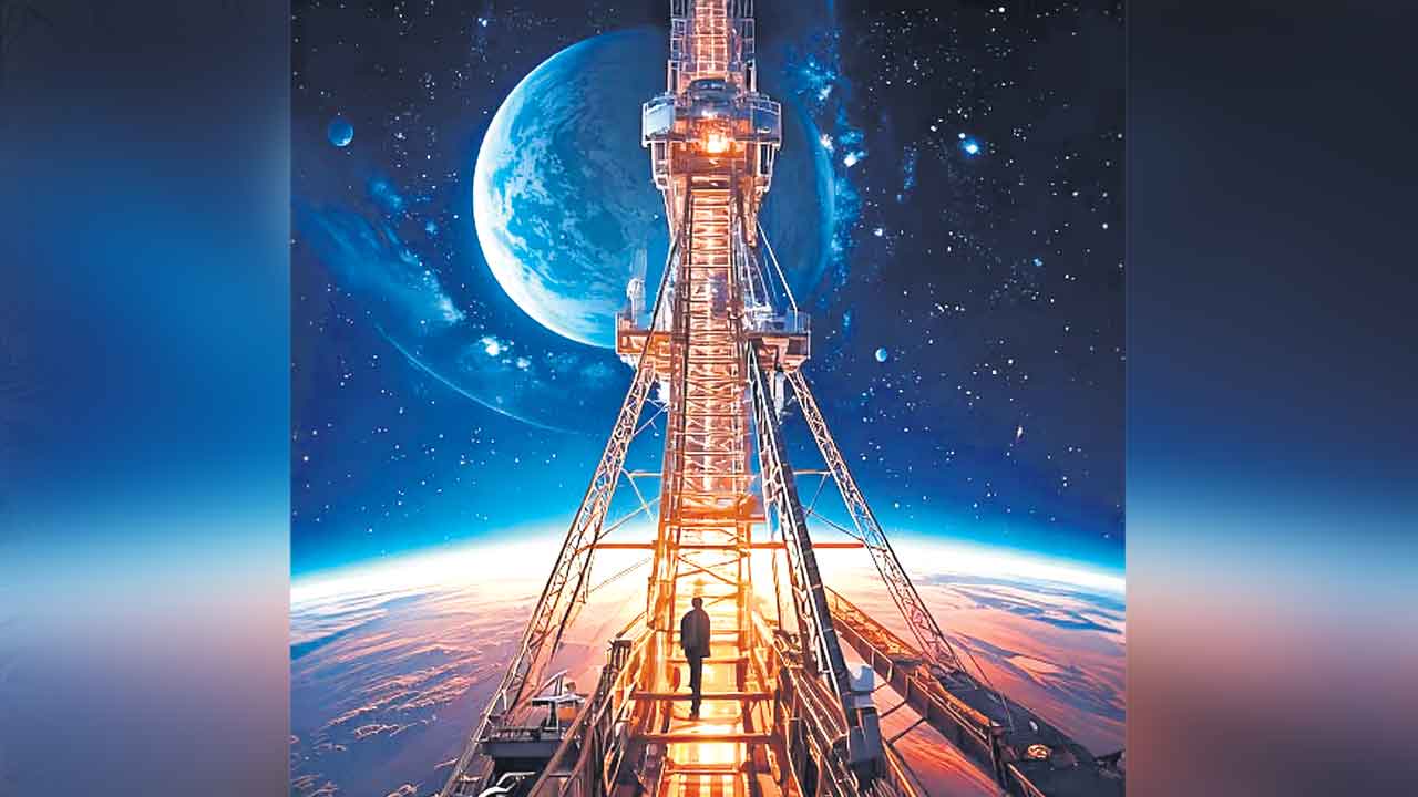 Sky Ladder | ఆకాశానికి నిచ్చెన.. రష్యన్‌ శాస్త్రవేత్త కల సాధ్యపడేనా?