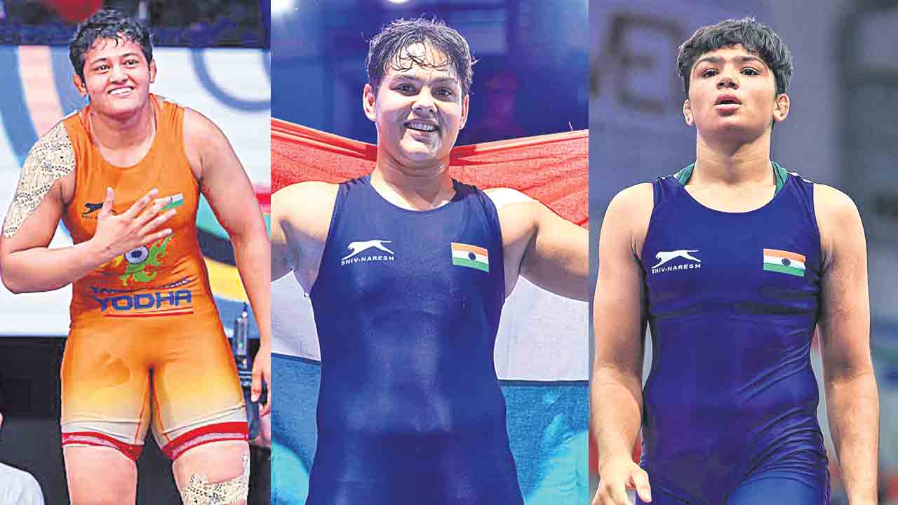 రీతికాకు రజతం.. కాంస్యాలు గెలిచిన ముస్కాన్‌, మాన్సీ