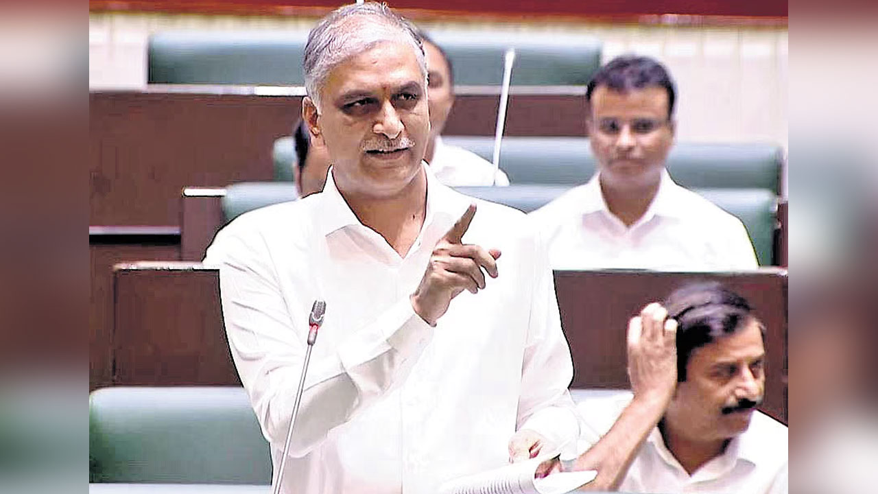Harish Rao | ఉరిశిక్ష వేసేట‌ప్పుడు కూడా అవ‌కాశం ఇస్తారు స‌ర్.. స‌భ‌లో హ‌రీశ్‌రావు