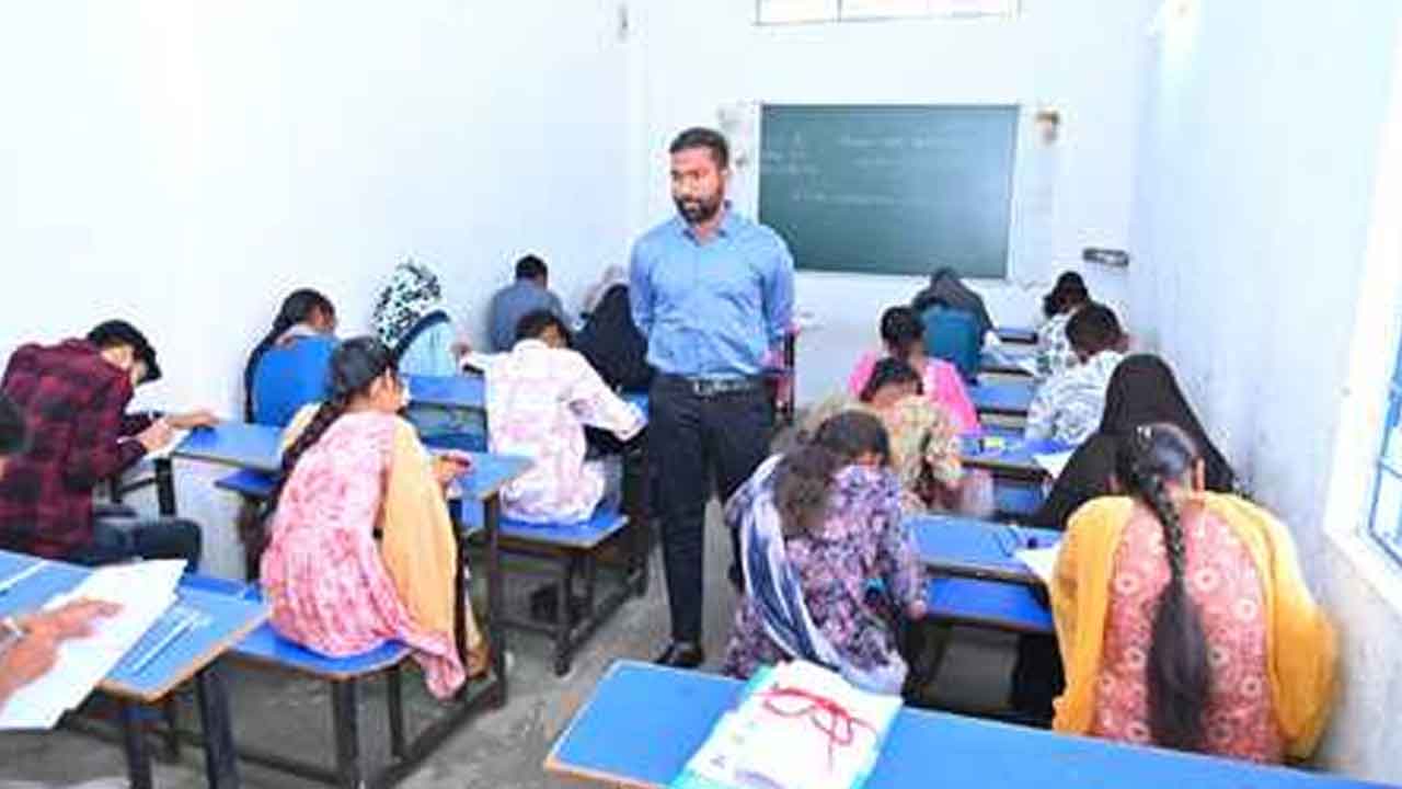 Satya Prasad | ఇంటర్ పరీక్షలు ప్రశాంతంగా కొనసాగుతున్నాయి : కలెక్టర్ సత్య ప్రసాద్