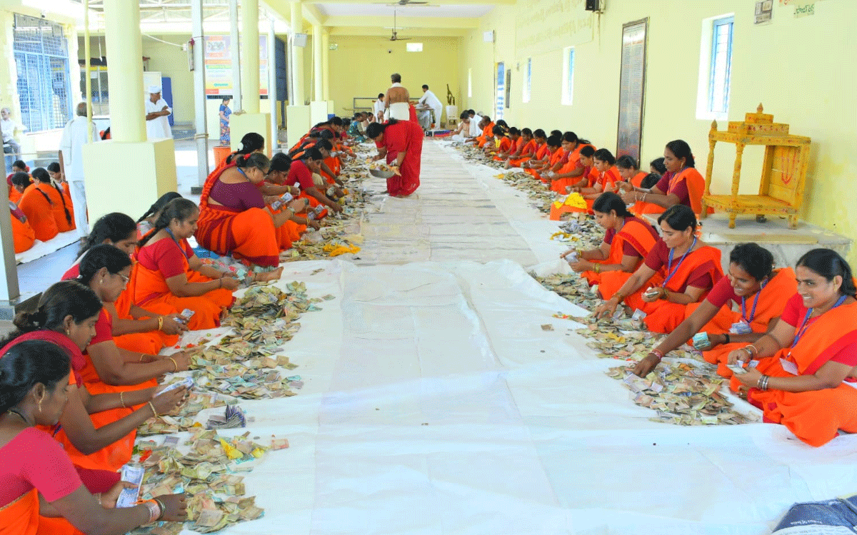 Jamalapuram : జ‌మ‌లాపురం వేంక‌టేశ్వ‌రుడి హుండీ లెక్కింపు