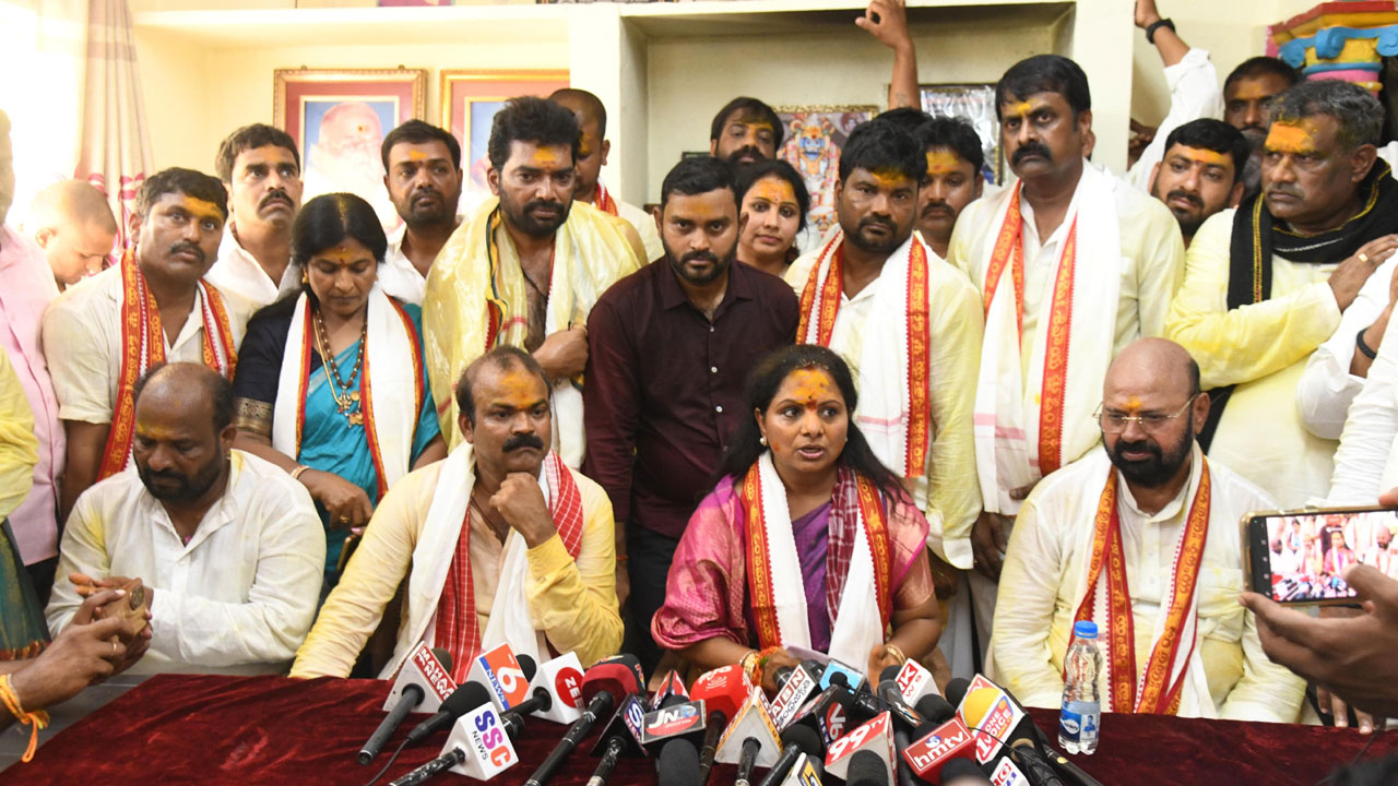 MLC Kavitha | హ‌క్కుల కోసం తెలంగాణ నుంచే ఉద్య‌మ పొలికేక : ఎమ్మెల్సీ క‌విత‌