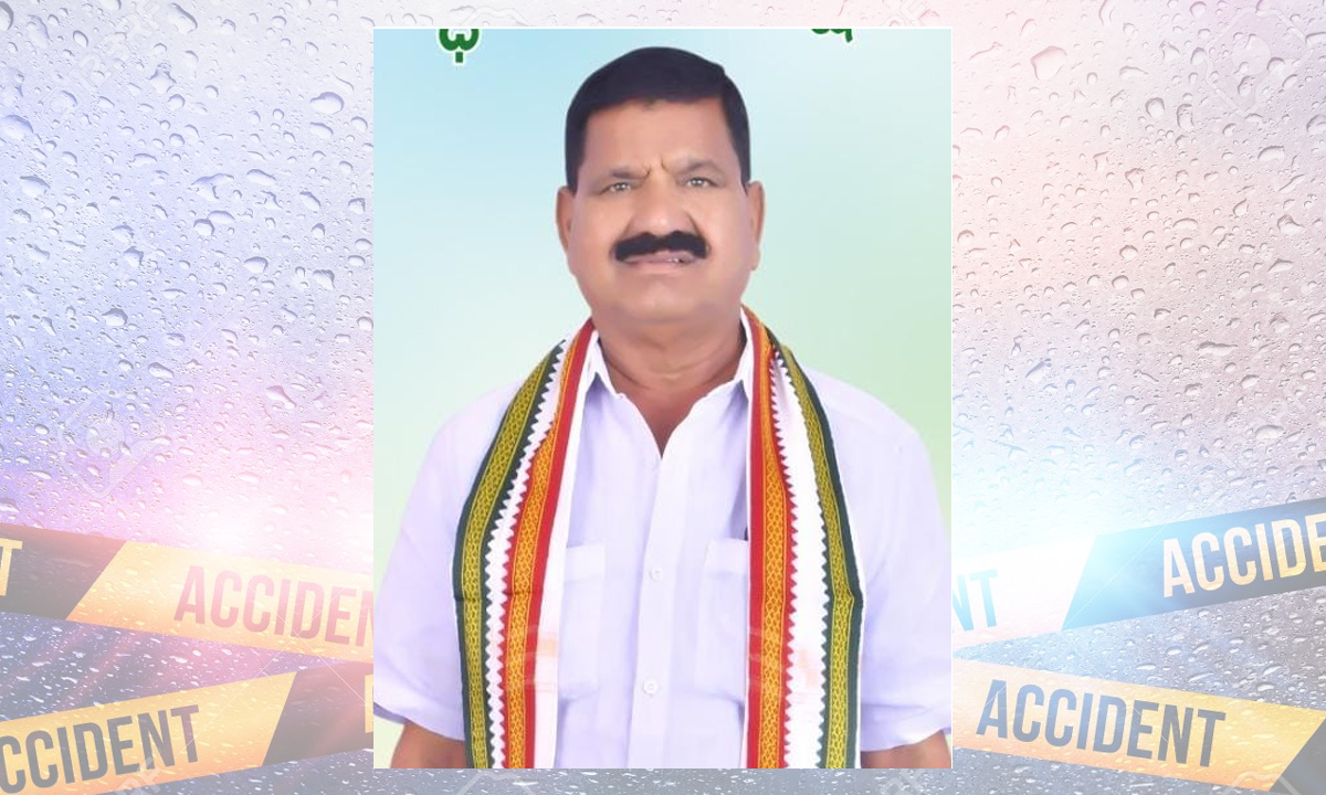 హైదరాబాద్ రోడ్డు ప్రమాదంలో కొత్తకోటకు చెందిన కాంగ్రెస్‌ సీనియర్‌ నాయకుడు మృతి