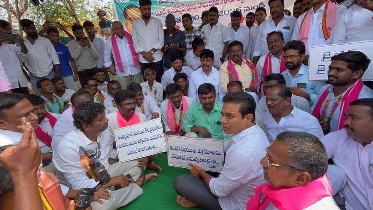 KTR | మహనీయుల విగ్రహాలను ఆవిష్కరించాలి : కేటీఆర్