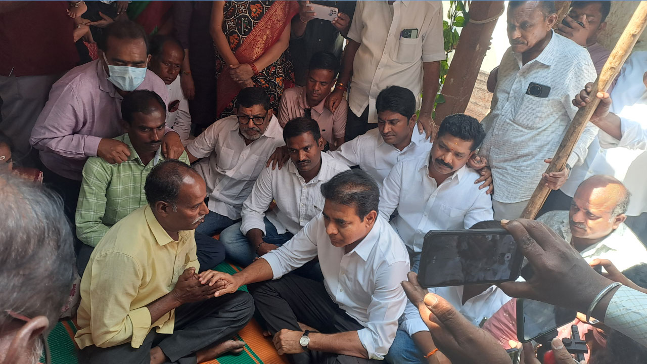 KTR | సారీ రాజన్న నా మీద కోపం.. నీ మీద తీసిండ్రూ : కేటీఆర్