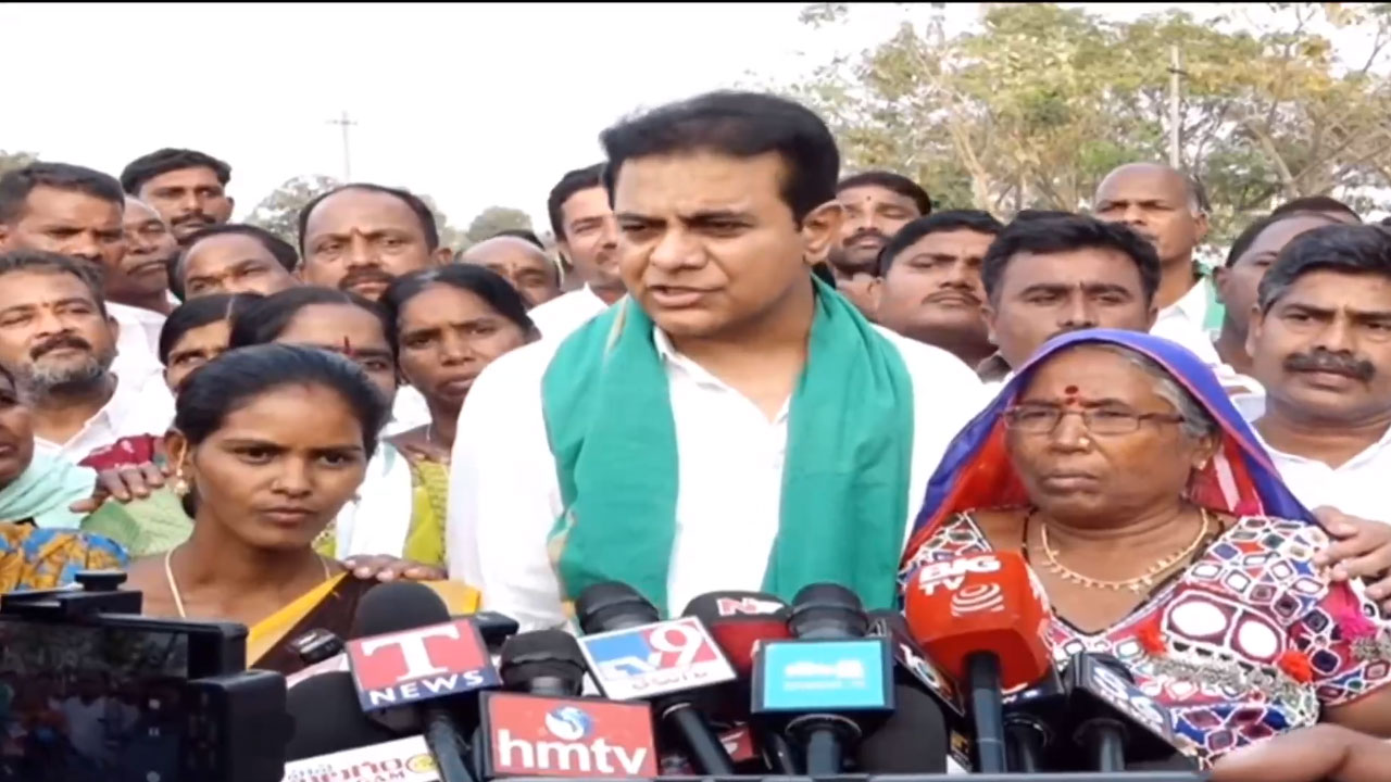KTR | కేసీఆర్ అంటే కాళేశ్వరం.. కాంగ్రెస్ అంటే శనీశ్వరం : కేటీఆర్