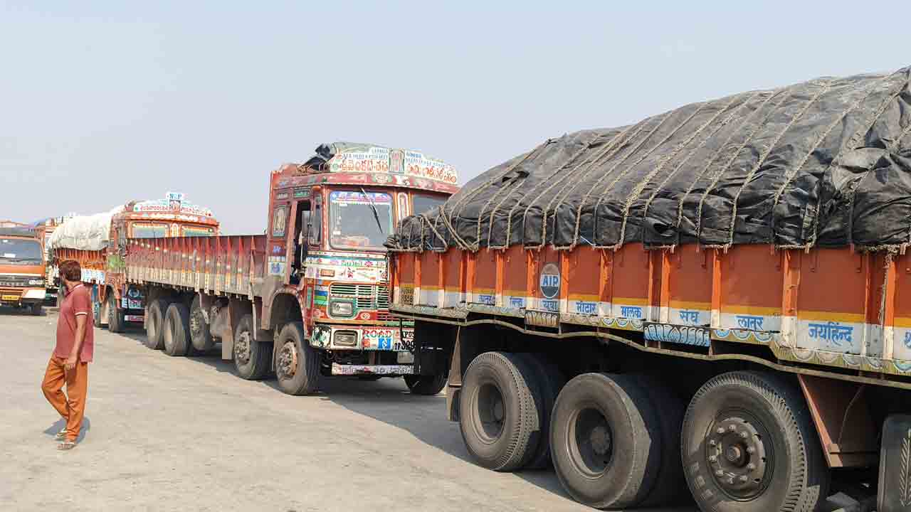 Lorry Drivers Protest 2