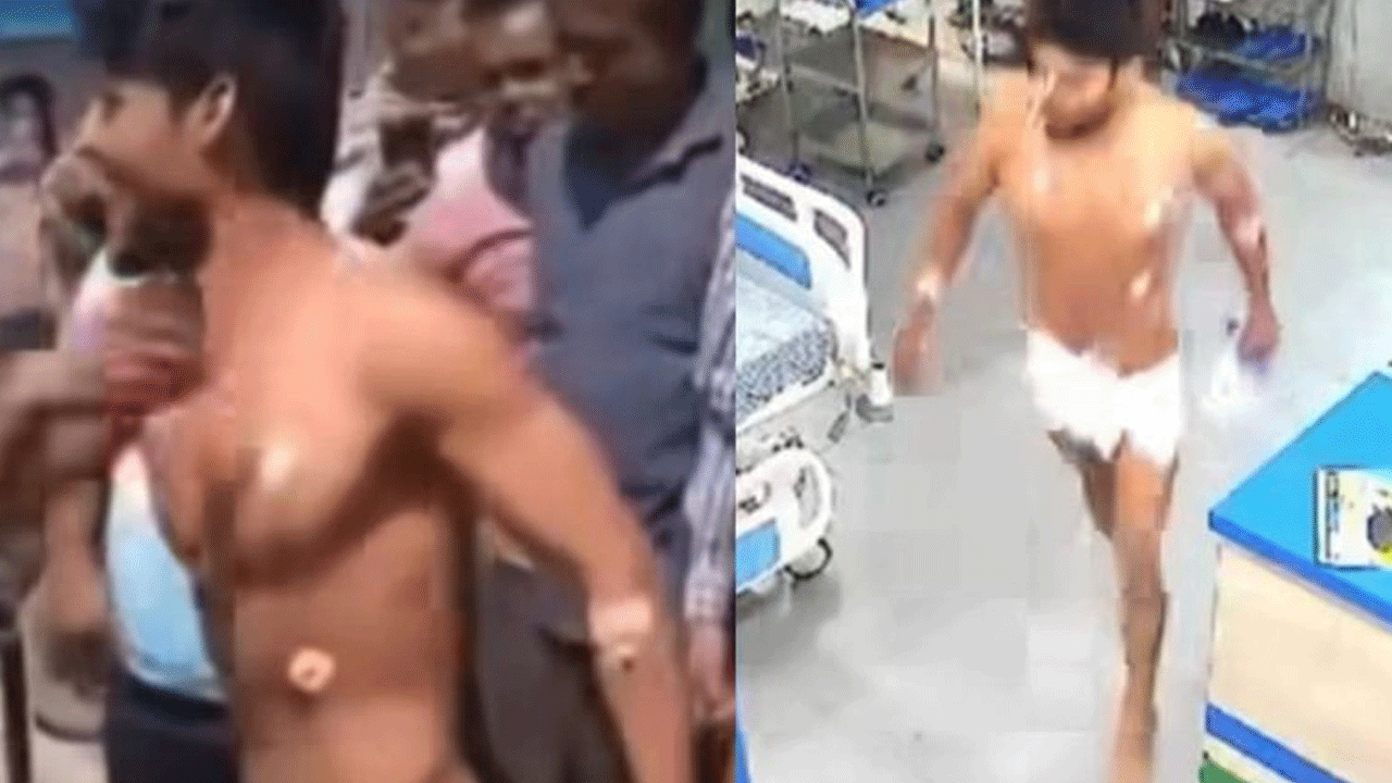 Madhya Pradesh: కోమాలో ఉన్న‌ట్లు చెప్పి డ‌బ్బులు వ‌సూల్ చేశారు.. మ‌ధ్య‌ప్ర‌దేశ్ ఆస్ప‌త్రి వ‌ద్ద పేషెంట్ నిర‌స‌న‌.. వీడియో వైర‌ల్‌