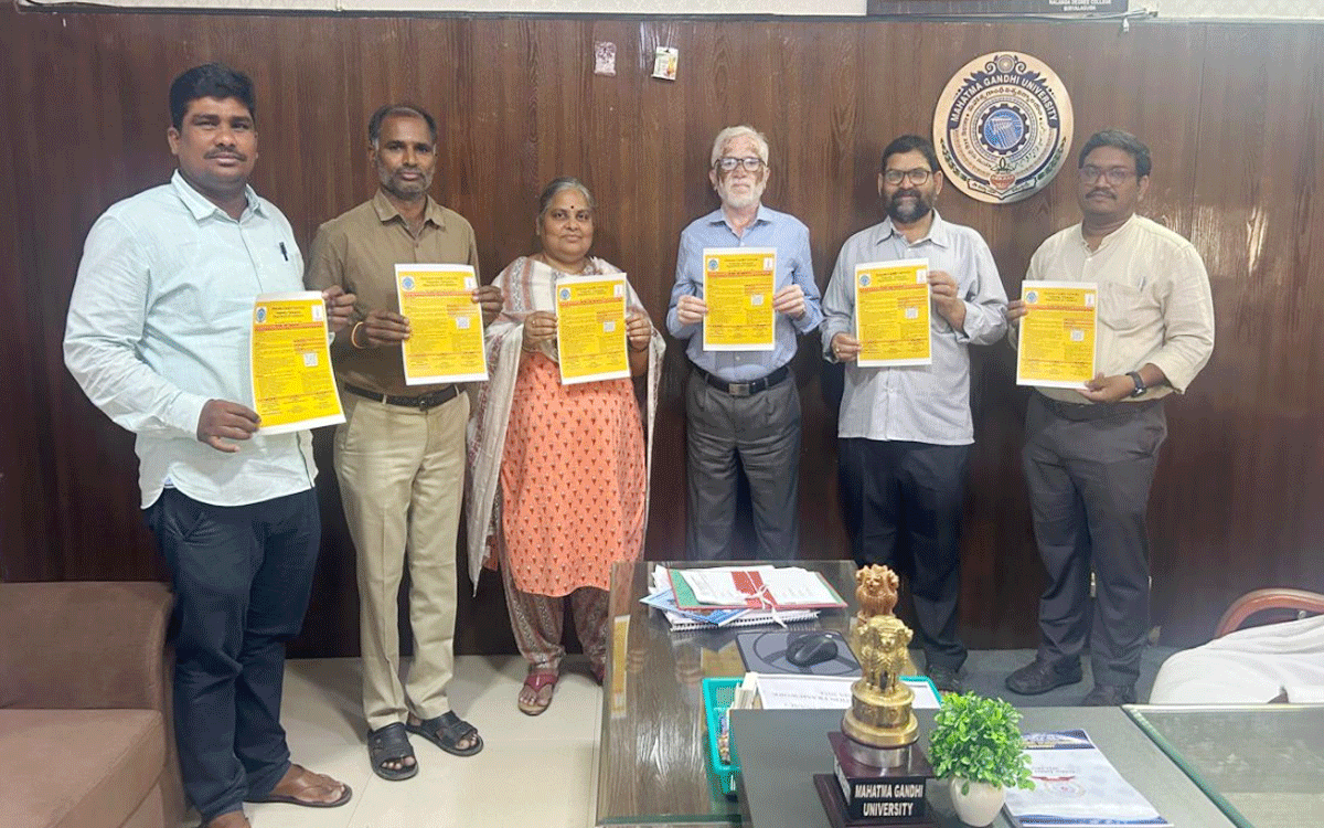 MGU : ఎంజీయూలో ”అకాడమిక్ రైటింగ్స్” పై మూడు రోజుల శిక్ష‌ణ : వీసీ ఖాజా అల్తాఫ్ హుస్సేన్