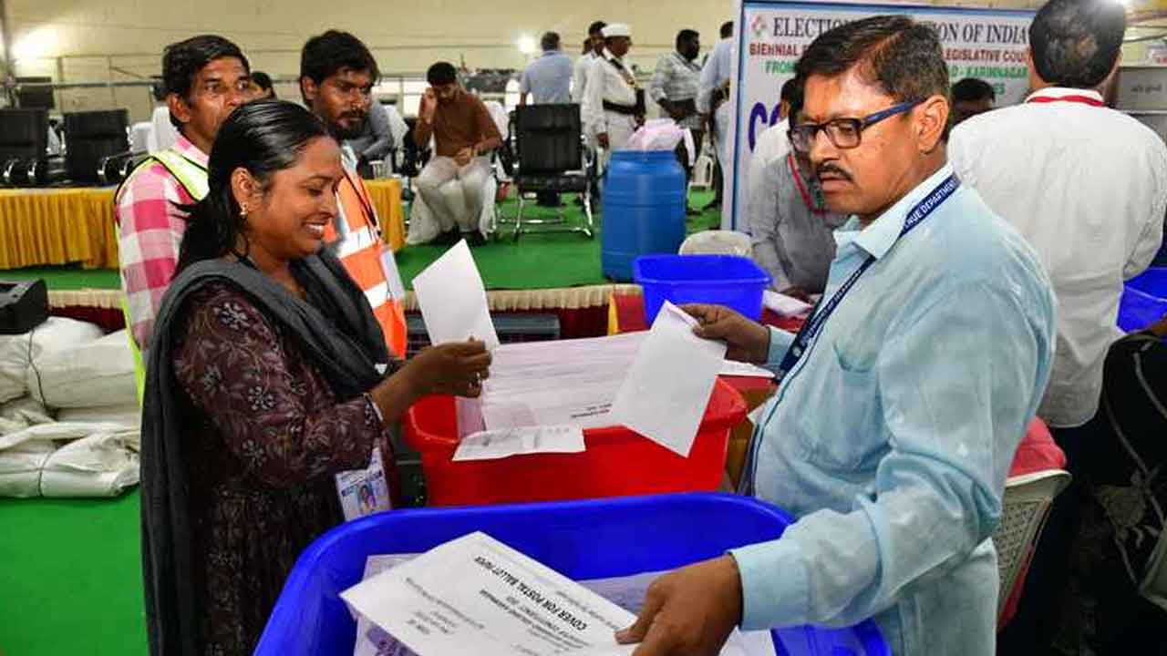 MLC elections | కొనసాగుతున్న ఎమ్మెల్సీ ఓట్ల లెక్కింపు ప్రక్రియ