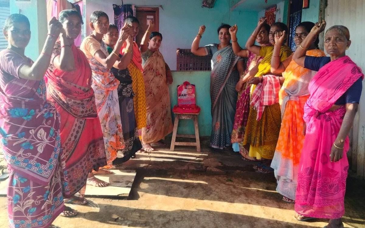AIDWA : మల్లు స్వరాజ్యం పోరాట స్ఫూర్తితో హామీల అమలుకు ఉద్యమించాలి : నీలిమ