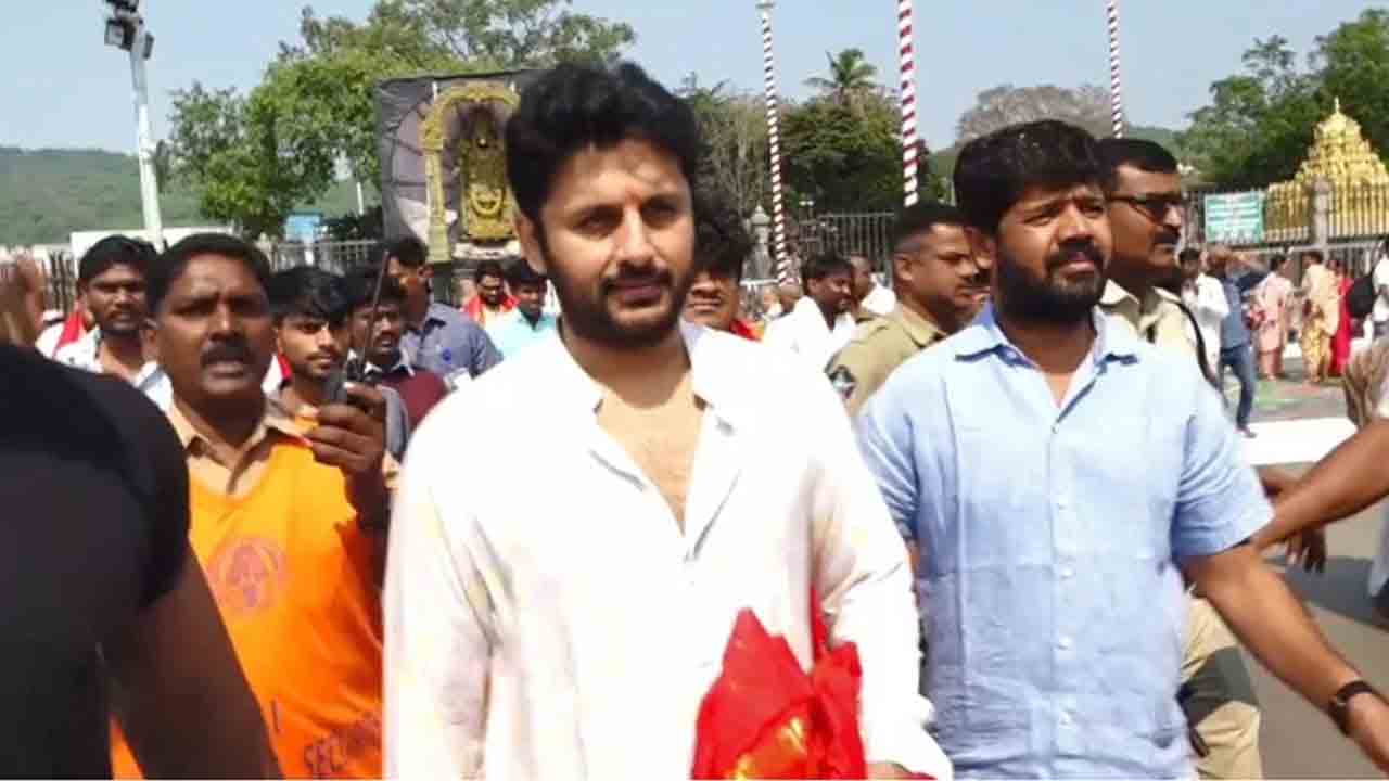 Actor Nithiin | తిరుమ‌ల శ్రీవారిని ద‌ర్శించుకున్న న‌టుడు నితిన్
