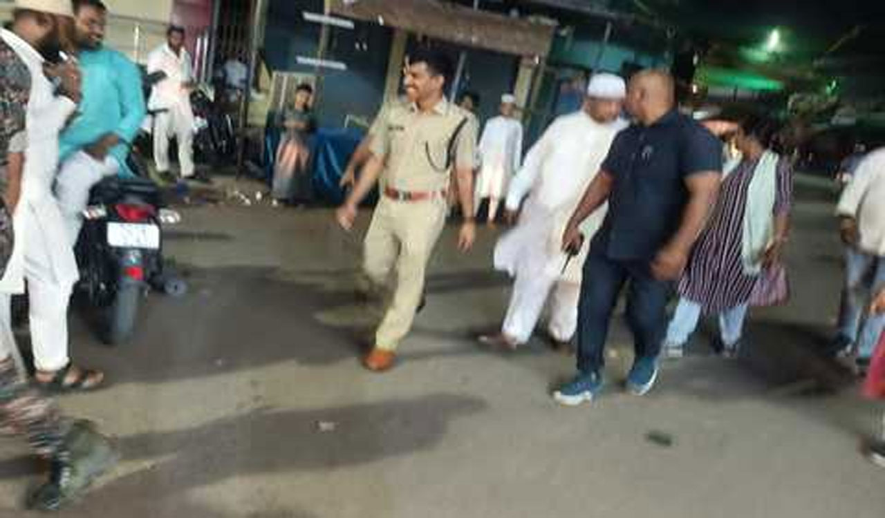 NIZAMABAD CP | శాంతి భద్రతలపై కట్టుదిట్టమైన చర్యలు తీసుకోవాలి | నిజామాబాద్‌ పోలీస్‌ కమిషనర్‌ సాయిచైతన్య