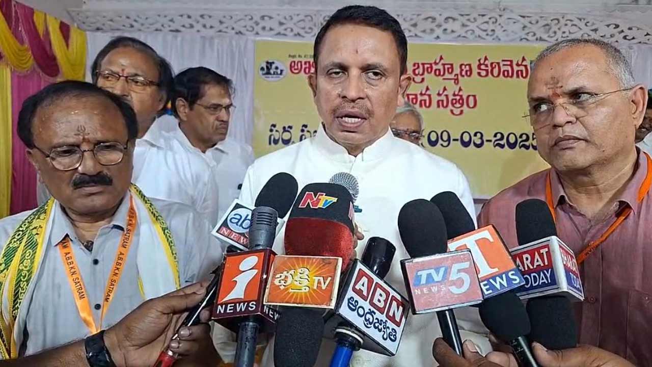 Srisailam | శ్రీశైలంలో అన్న సత్రాలకు ఆదర్శనీయం కరివేణ సత్రం: ఒలేక్ట్రా సంస్థ చైర్మెన్ కేవీ ప్రదీప్