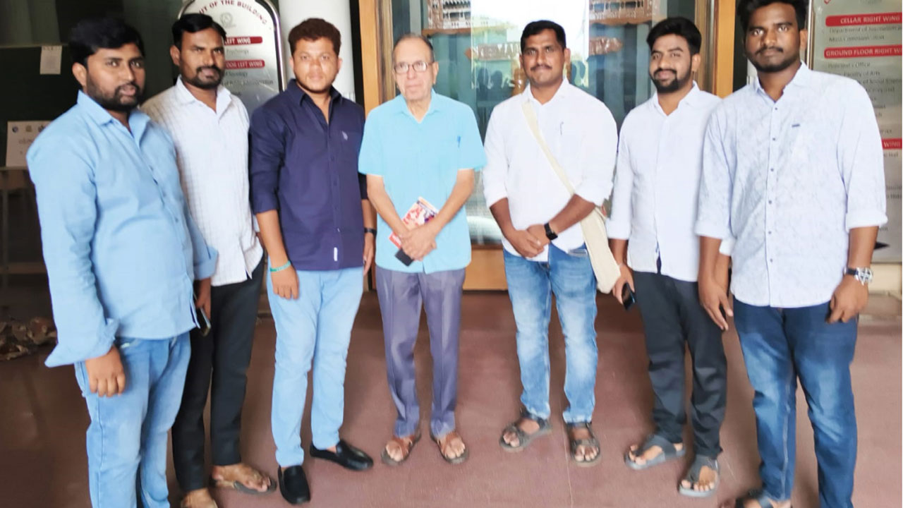 OU Circular | ఓయూ సర్క్యులర్ రద్దుకు మద్దతు ఇవ్వండి.. ప్రొఫెస‌ర్ హ‌ర‌గోపాల్‌కు విజ్ఞ‌ప్తి