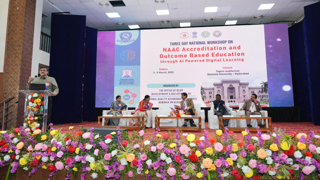 Osmania University | ఓయూలో ఘనంగా ముగిసిన న్యాక్ వర్క్ షాప్
