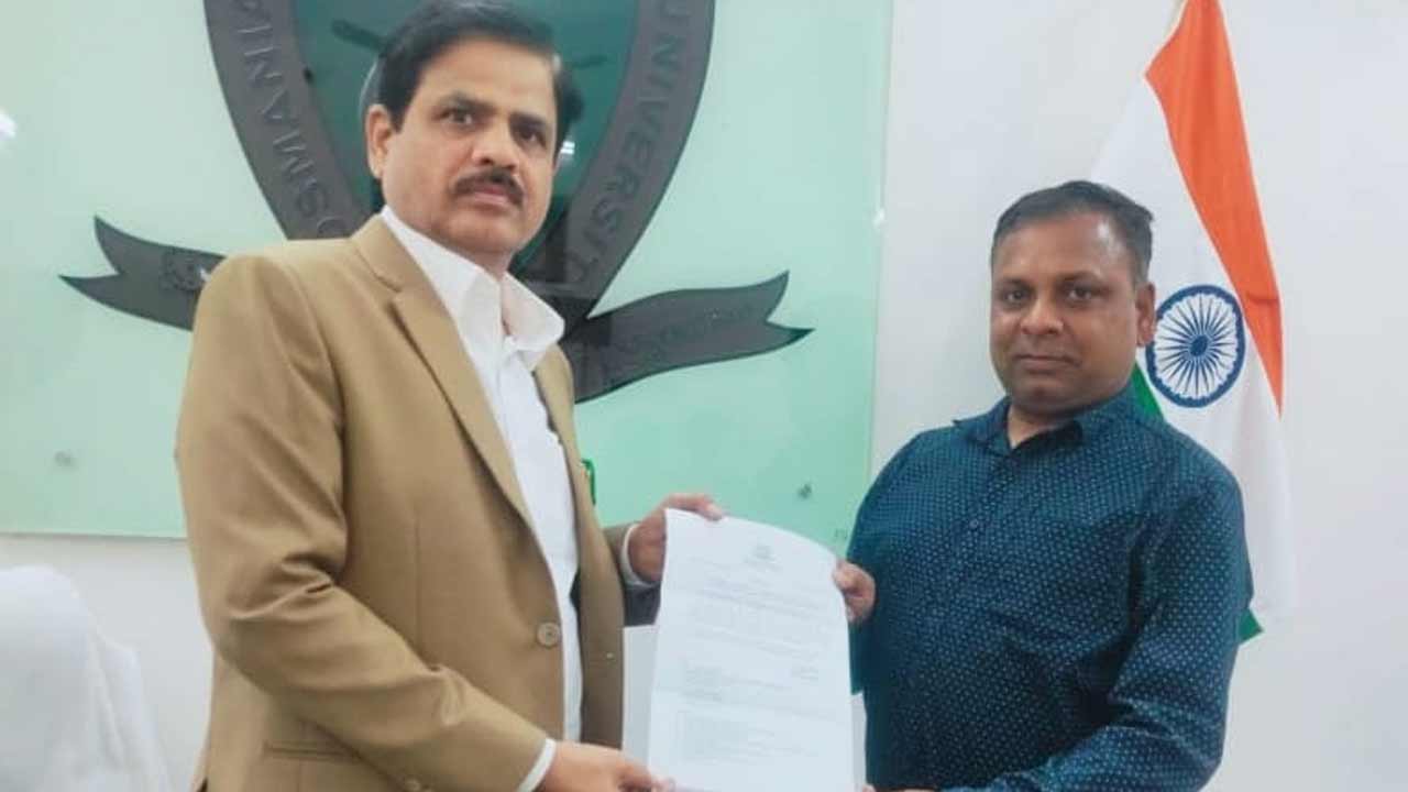 Osmania University | ఓయూ సైన్స్ కళాశాల వైస్ ప్రిన్సిపల్ గా డాక్టర్ శ్రీనివాస్ నాయక్