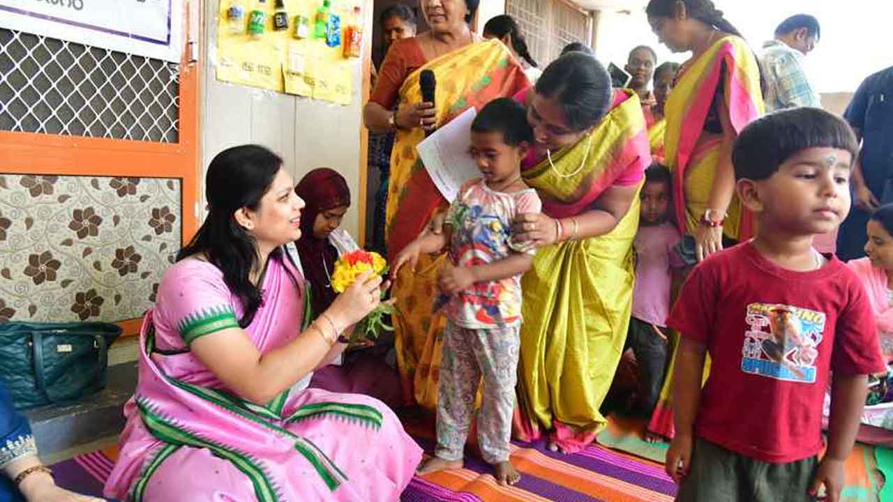 Pamela Satpati | సంపూర్ణ ఆరోగ్యంతోనే సమాజాభివృద్ధి : కలెక్టర్ పమేలా సత్పతి