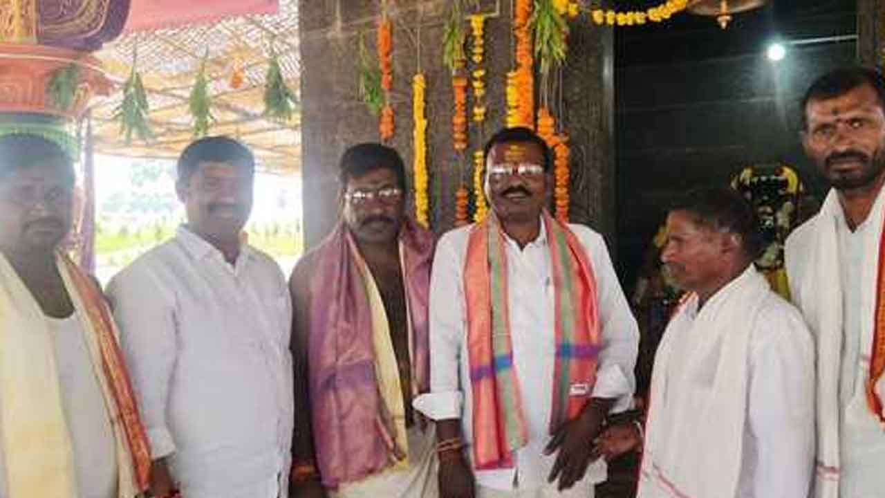 Mallikarjuna Swamy | వైభవంగా మల్లికార్జున స్వామి ఆలయంలో విగ్రహ ప్రతిష్టాపన మహోత్సవం