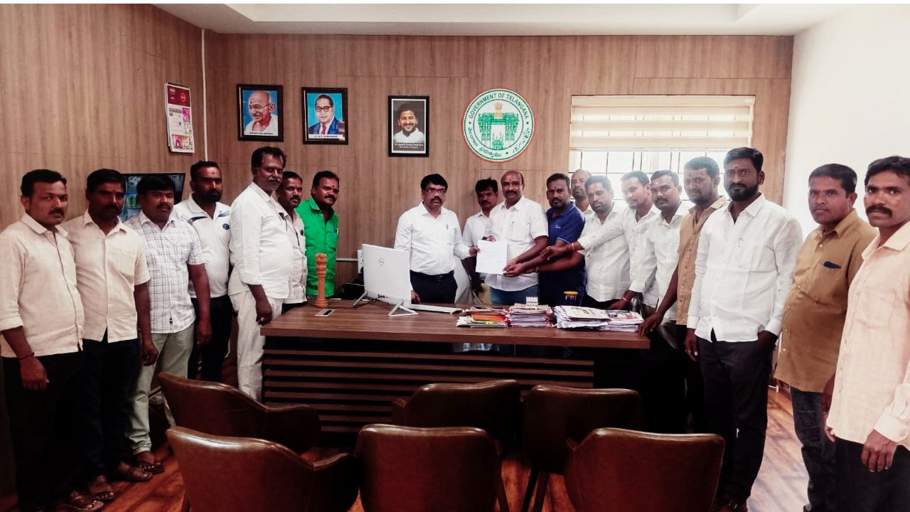 Pragnapur | ప్రజ్ఞాపూర్‌లో మంచినీటి సమస్య పరిష్కరించాలని వినతి