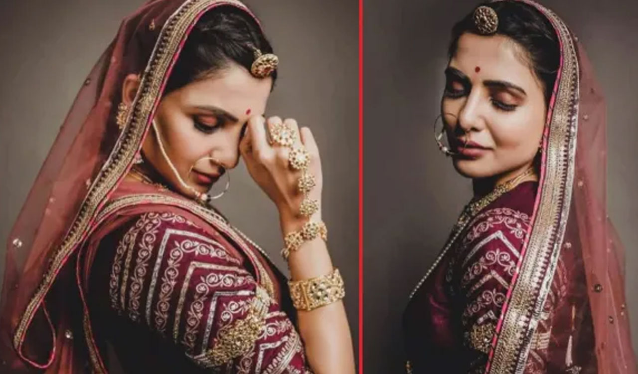 Samantha| పెళ్లి కూతురు గెట‌ప్‌లో స‌మంత‌… రెండో పెళ్లికి రెడీ అయిందా?