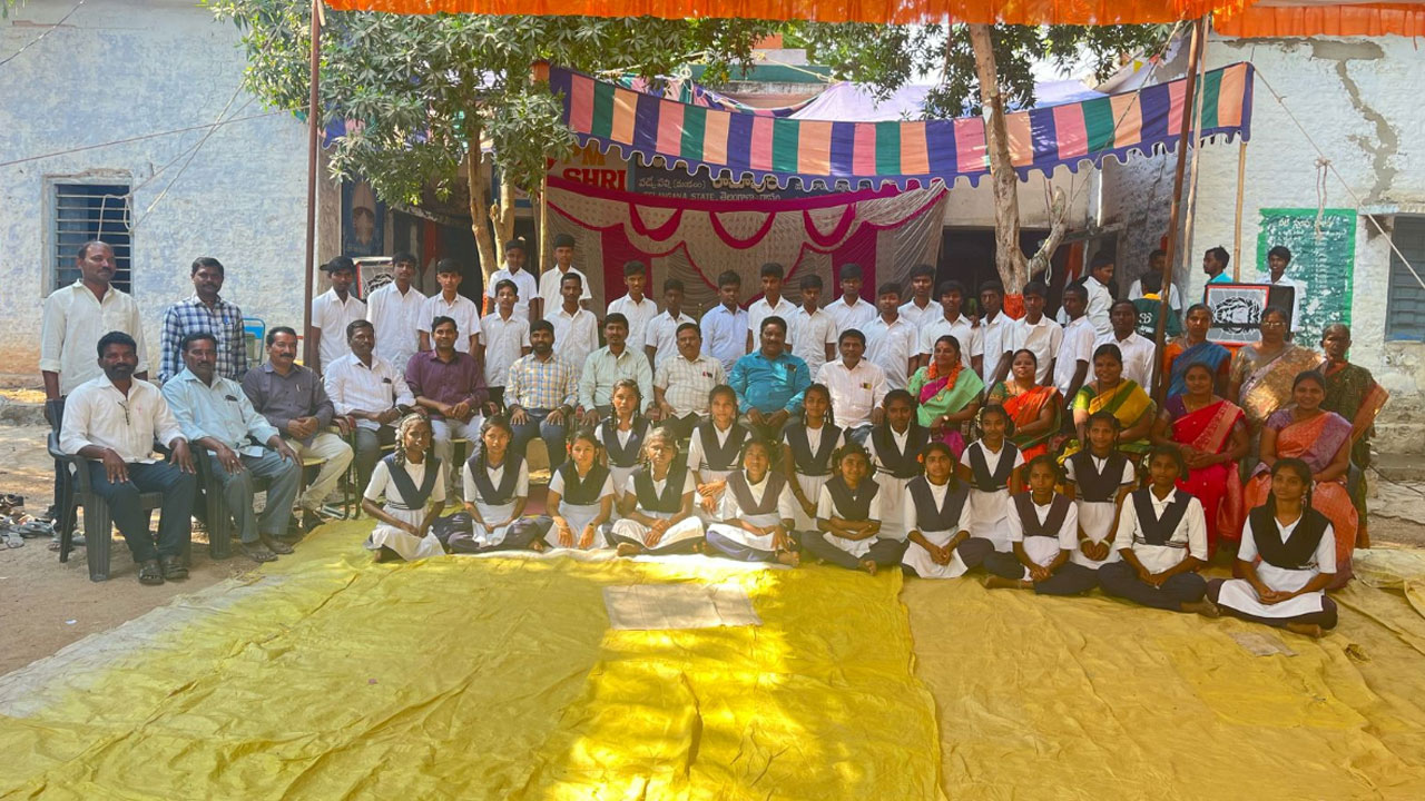 Ramapuram | రామాపురం ప్ర‌భుత్వ పాఠశాలలో ఘ‌నంగా వీడ్కోలు స‌మావేశం