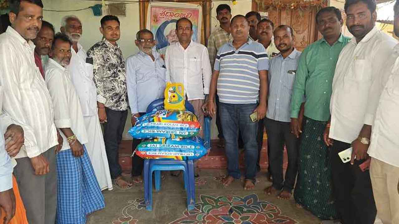 SRR Foundation | బాధిత కుటుంబాలకు ఎస్ఆర్ఆర్ ఫౌండేషన్ చేయూత