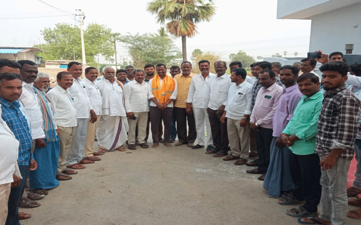 Nellikanthi Satyam : ఎమ్మెల్సీ నెల్లికంటి సత్యంకు ఆత్మీయ స్వాగ‌తం