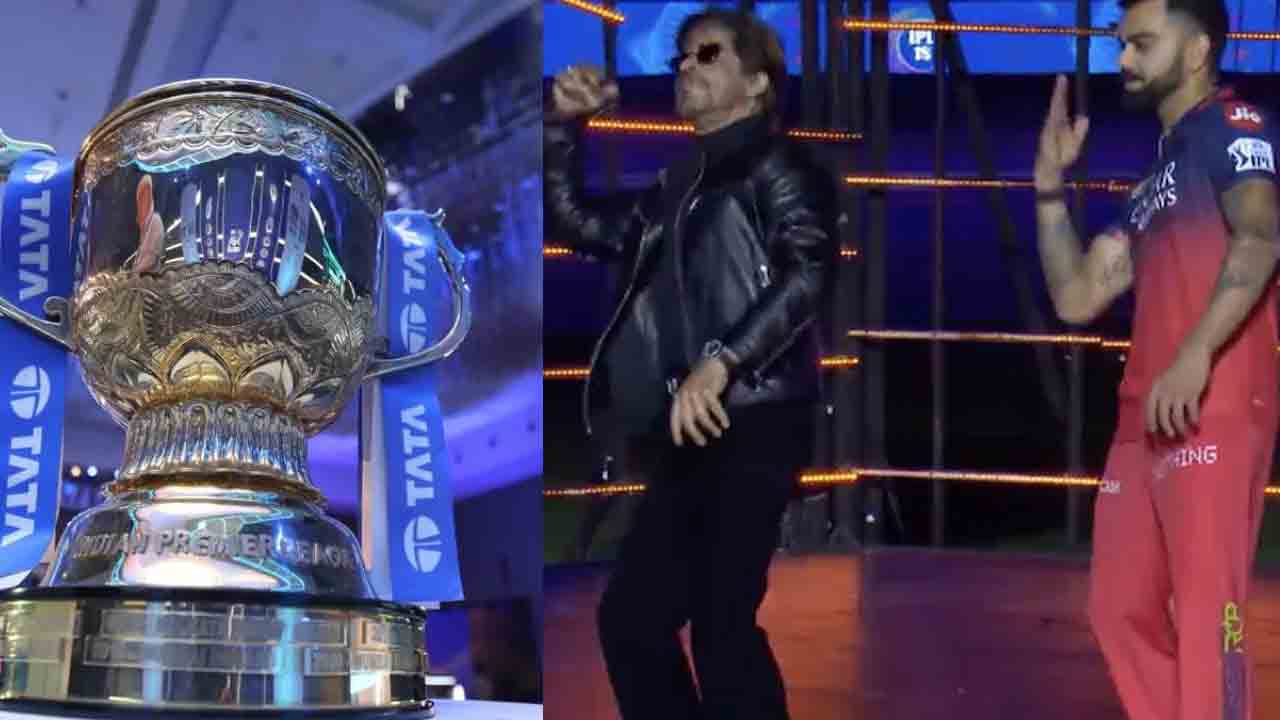 IPL 2025 | ఈడెన్ గార్డెన్స్‌లో ఐపీఎల్ ఆరంభ వేడుక‌లు.. షారుక్ ఖాన్‌తో స్టెప్పులేసిన కోహ్లీ