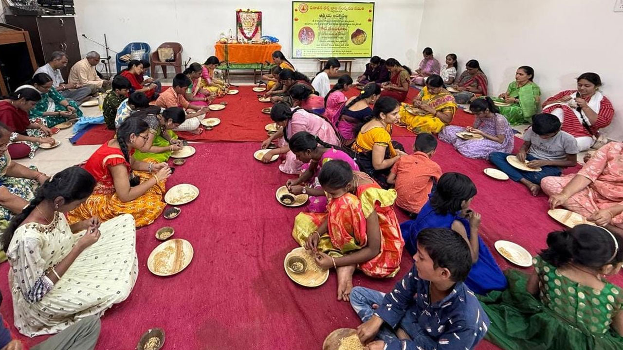 Sriramanavami | భక్తిశ్రద్ధలతో ‘గోటి తలంబ్రాల సేవ’