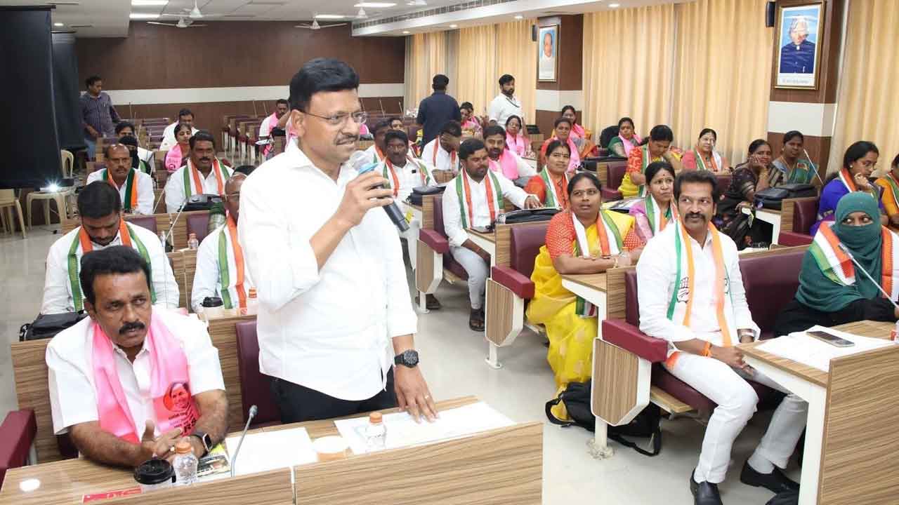 కేసీఆర్‌, కేటీఆర్‌ల కృషితోనే.. ఖమ్మం అభివృద్ధి