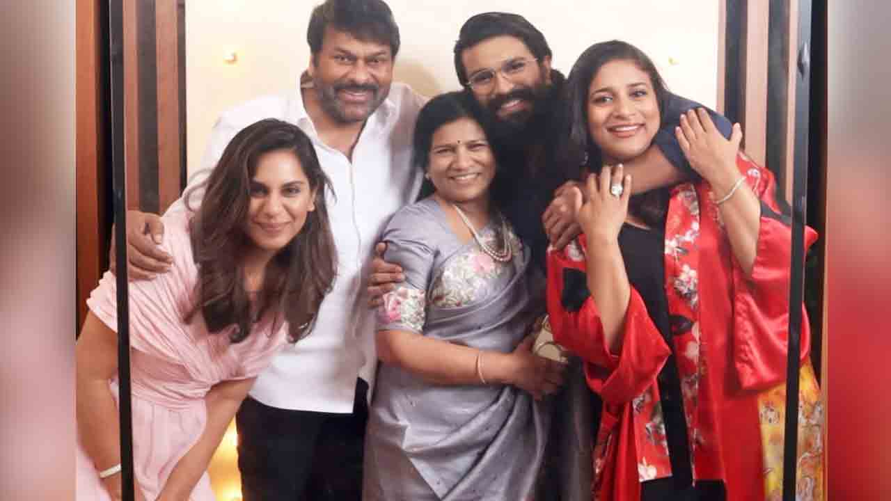 Ram Charan Birthday | రామ్ చ‌ర‌ణ్ బ‌ర్త్‌డే పార్టీ.. ఫొటోలు చూశారా.!