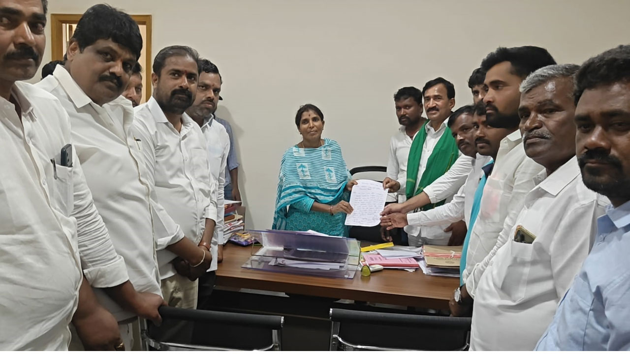 Vanteru Prathap Reddy | తపాస్‌పల్లి రిజర్వాయర్‌ నుంచి డీ4 కెనాల్‌ ద్వారా రైతాంగానికి సాగునీరు అందించాలి