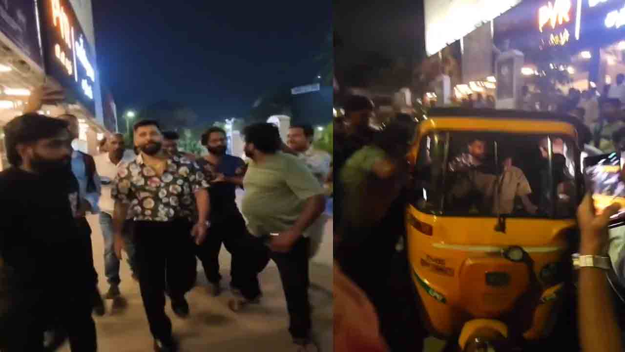 Chiyaan Vikram | లగ్జరీ కారును వ‌దిలి ఆటోలో ఇంటికి వెళ్లిన న‌టుడు విక్ర‌మ్.. వీడియో