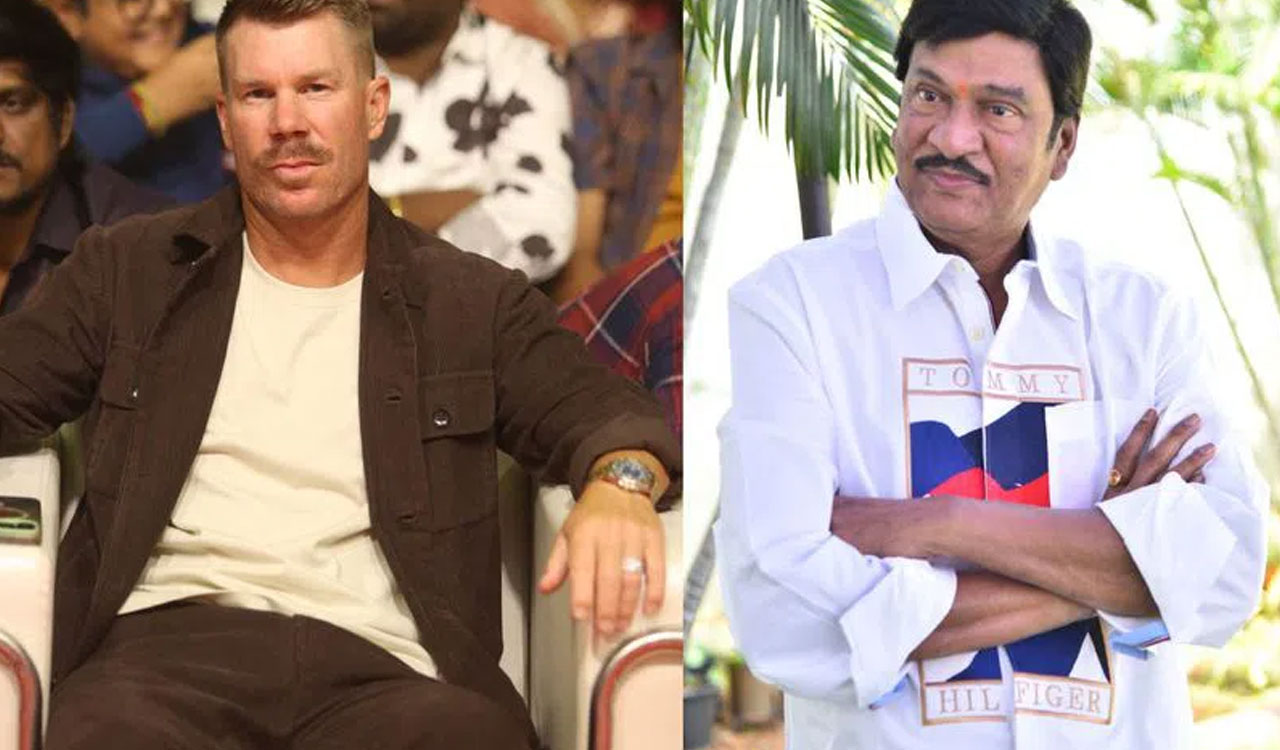 David Warner| మా స్లెడ్జింగ్ ముందు ఇది ఎంత‌.. రాజేంద్ర ప్ర‌సాద్ కామెంట్స్‌పై వార్నర్ స్ట‌న్నింగ్ రియాక్ష‌న్