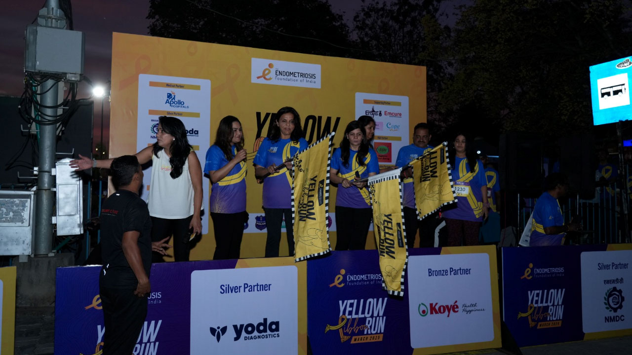 Yellow Ribbon Run | నెక్లెస్ రోడ్‌లో ఉత్సాహంగా ఎల్లో రిబ్బన్ రన్
