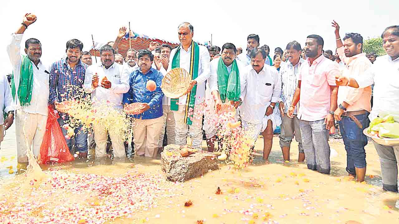 జలసవ్వడుల జాడేది..కేసీఆర్‌ హయాంలో ఏనాడూ ఎండని తపాస్‌పల్లి రిజర్వాయర్‌