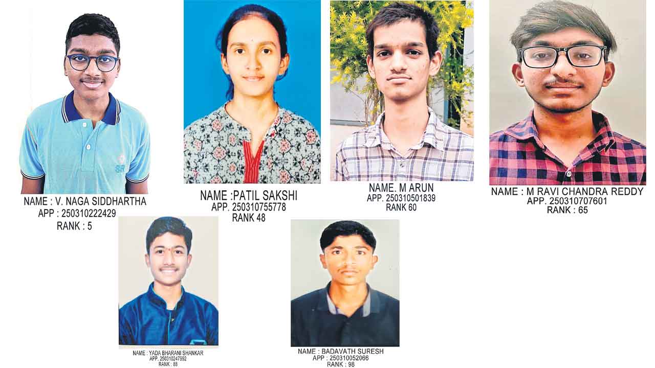 జేఈఈలో ‘ఎస్సార్‌’ విజయకేతనం