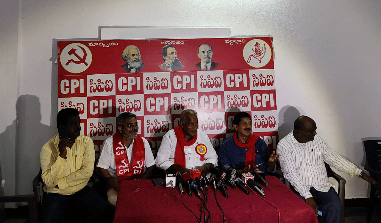 CPI | దేశ ప్రజల మధ్య కులమత విద్వేషాలు రెచ్చగొడుతున్న బీజేపీ