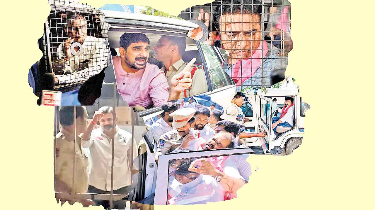 Congress Govt | నిలదీస్తే కేసులు, నిరసిస్తే అరెస్టులు.. ఎదురొడ్డి పోరాడుతున్న బీఆర్‌ఎస్‌ సైనికులు!