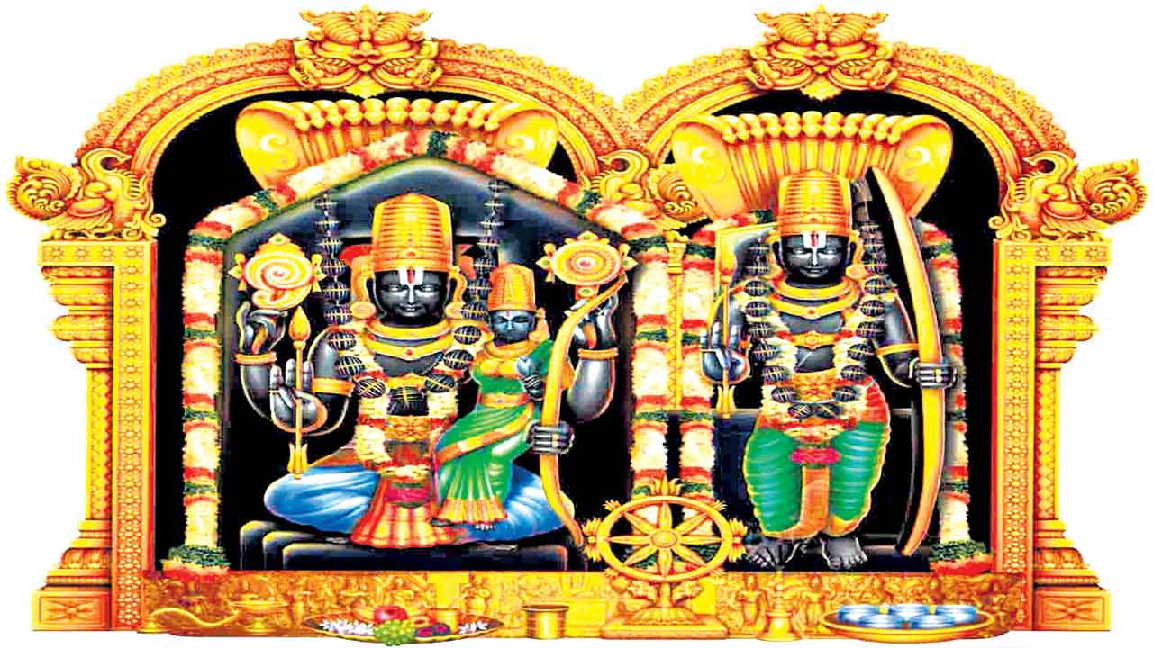 కోదండరాముడికి గోటి తలంబ్రాలు