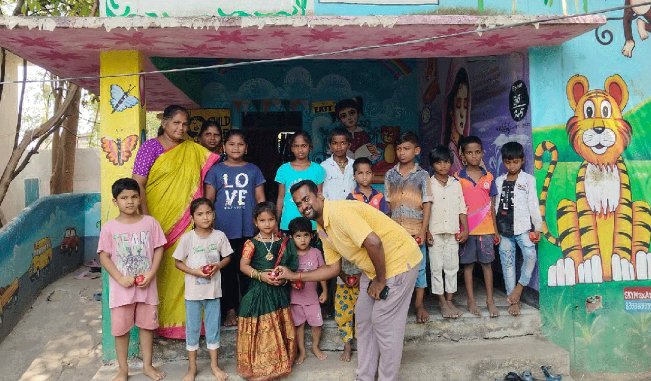 peddapally icds | పిల్లలకు పోషకాహారం అందిస్తేనే ఆరోగ్యం.. ఎఫ్ సీఐ మేనేజర్ వెంకటేష్ సాగర్