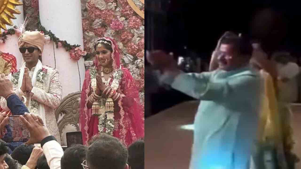 Arvind Kejriwal | కుమార్తె వివాహం‌.. భార్యతో కలిసి పుష్ప పాటకు డ్యాన్స్‌ చేసిన కేజ్రీవాల్‌.. VIDEO