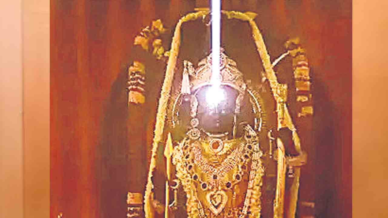 అయోధ్య రాముడికి నేడు సూర్య తిలకం