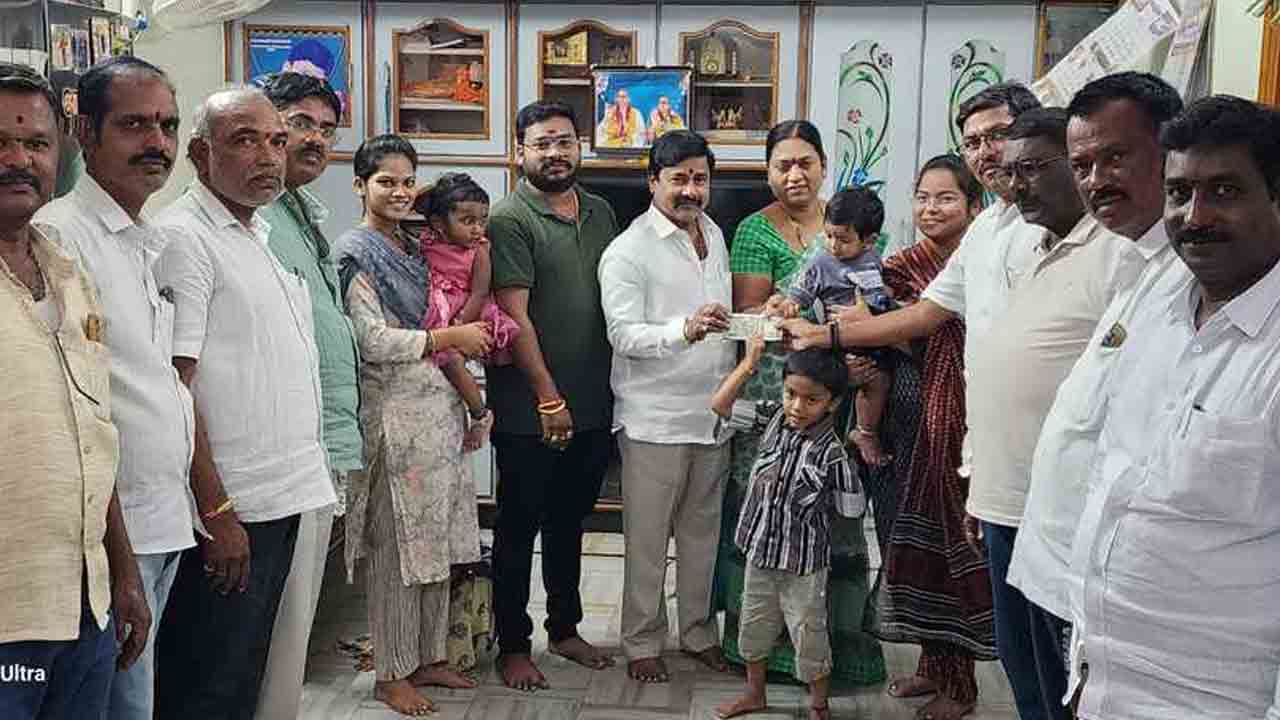 Ayyappa Temple | అయ్యప్ప ఆలయ నిర్మాణానికి ఆనంద్‌ జ్యూవెల్లర్స్‌ విరాళం