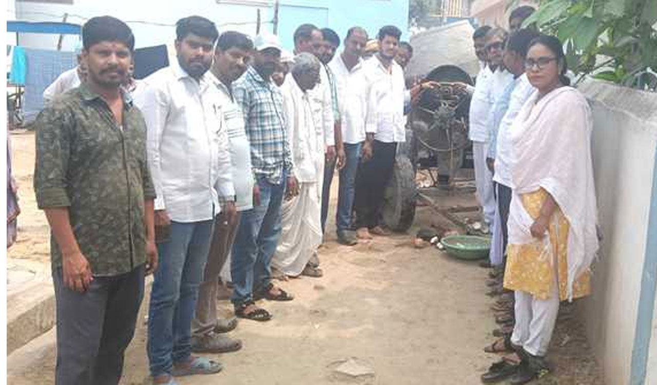 CC ROAD |  సీసీ రోడ్డు నిర్మాణ పనులు ప్రారంభం