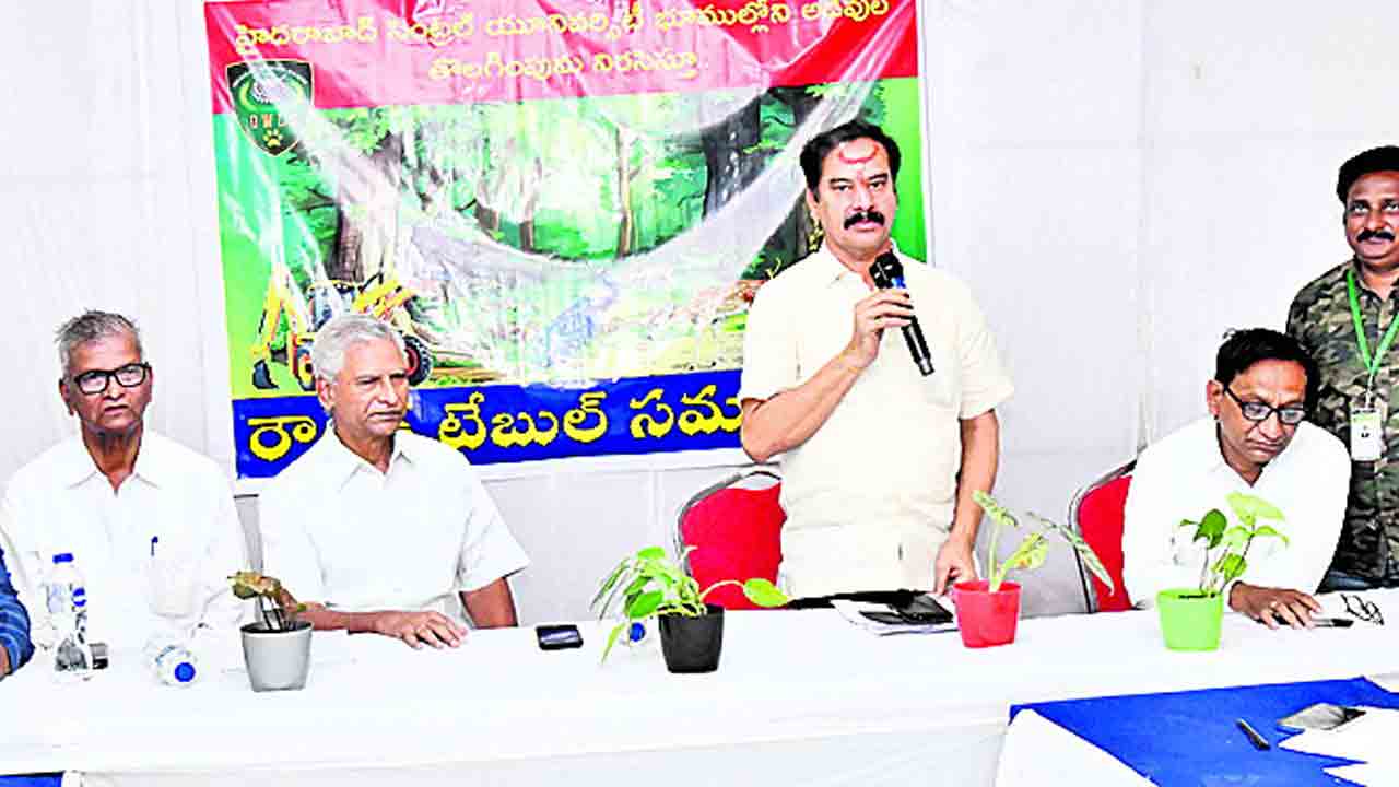 అభివృద్ధి పేరుతో విధ్వంసం చేయొద్దు