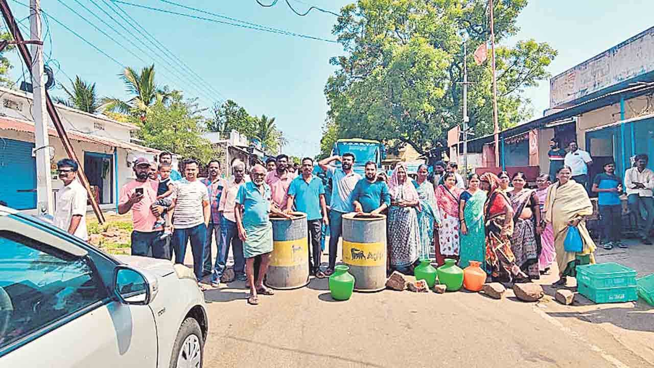 తాగునీటికి కటకటే.. కలవరపెడుతున్న మంచినీటి సమస్య