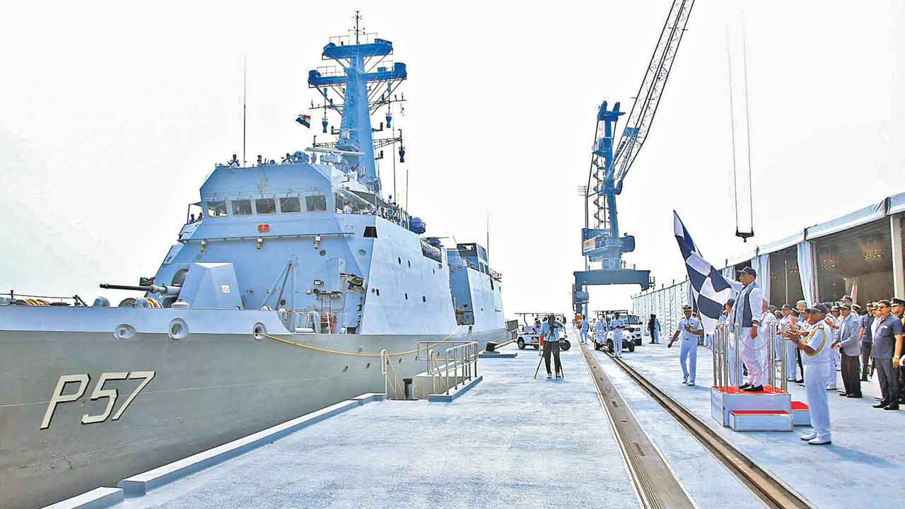 ‘సాగర్‌’ జల ప్రవేశం.. హిందూ మహా సముద్ర భవిష్యత్తులో కీలక పాత్ర