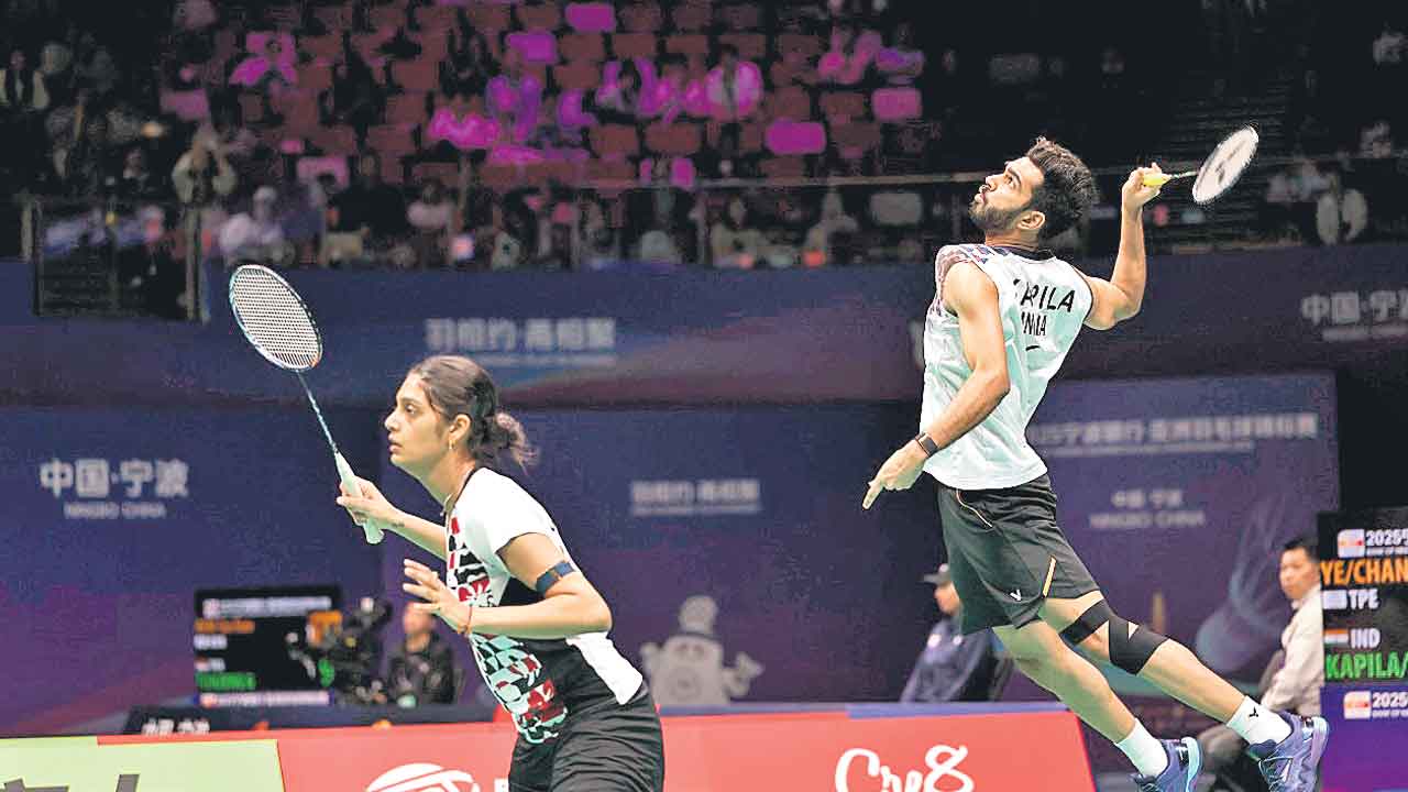 క్వార్టర్స్‌కు ధ్రువ్‌-క్రాస్టో జోడీ